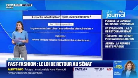 La loi anti fast-fashion doit être votée au Sénat en ce début de semaine