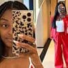Simone Biles stuns in red bikini with nod to the Olympics