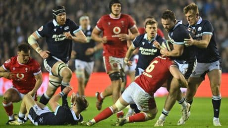 Andy Farrell calls up Scotland trio to British and Irish Lions squad as injury cover ahead of tour match