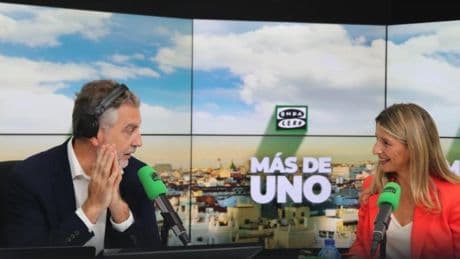 Yolanda Díaz defiende la posición de Sumar: "Si hubiera financiación irregular del PSOE nos iríamos del Gobierno"