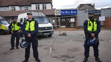 Nine charged after protests outside Epping asylum hotel, Essex Police say