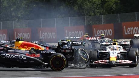„Ich bin draußen. Idioten!“: Verstappen-Aus und wilde McLaren-Jagd