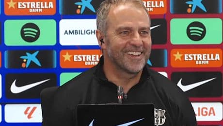 La rueda de prensa de Hansi Flick previa al Villarreal, en streaming