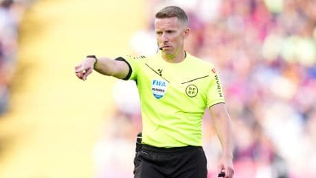 VAR audio ‘picks up suspicious “thank goodness” after Barcelona goal vs Real Madrid is ruled out for handball’