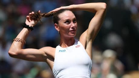 „Wie schön ist dieses Mädel?!“ - Wimbledon-Spielerin macht selbst Gegnerin verrückt