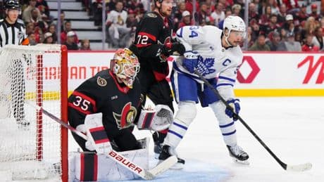 Matthews, Leafs Eliminate Sens In 5, Face Marchand, Panthers In 2nd Round