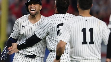 J.C. Escarra’s game-winning sacrifice fly leads Yankees to comeback win over Padres in 10