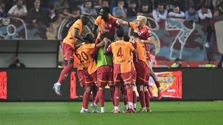 Trabzon'da 3 puanı alan Galatasaray oldu