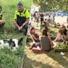 Politie brengt verloren kalfje terug naar boer