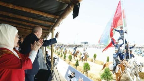 Cumhurbaşkanı Erdoğan'dan Etnospor ziyareti