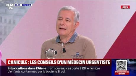 Canicule: "Ce sont les plus pauvres qui souffrent le plus", assure Christophe Prudhomme (Association des médecins urgentistes de France)