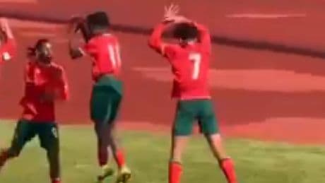 Cristiano Ronaldo Junior marca su primer gol con Portugal: "¡Siuuuu!"
