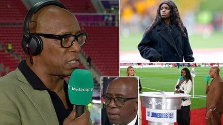 Ian Wright 'to make ITV comeback' for Lionesses Euro semi-final against Italy tonight in his first women's game since Eni Aluko row