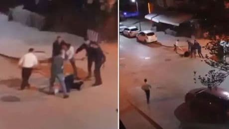 Ankara'da korkunç olay! Dakikalarca darp ettiler