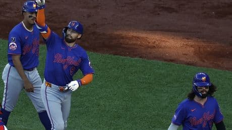 Brandon Nimmo ties Mets mark with ridiculous 9 RBI day