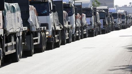 81 günlük ablukanın ardından ilk yardım tırları Gazze’ye girdi
