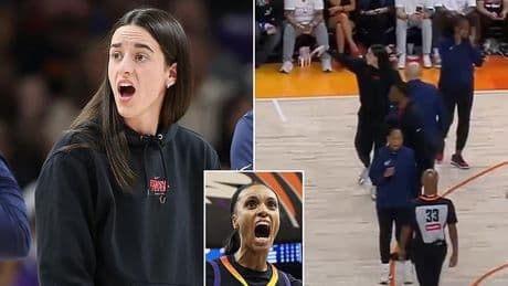 Caitlin Clark's angry reunion with WNBA star who walked out on Indiana Fever