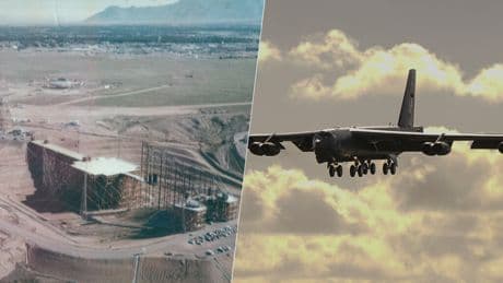 EEUU temía que una bomba nuclear inutilizara sus bombarderos: respondió con una plataforma de madera sin precedentes