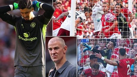 Joe Hart pinpoints EXACTLY where Altay Bayindir went wrong after Man United keeper's costly error - and Wayne Rooney tells Ruben Amorim it would be 'crazy' if he sticks with his plan for the season