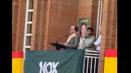 Filtración y polémica en el rodaje de 'Torrente, presidente' por su parodia de Vox