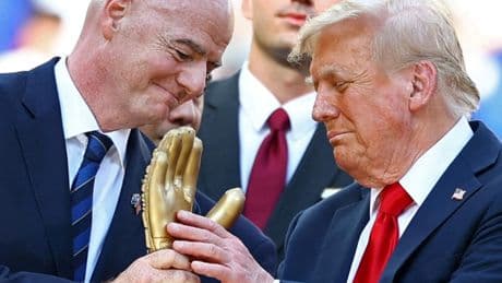 Infantino bei Trump: Ein Präsident als Putzerfisch