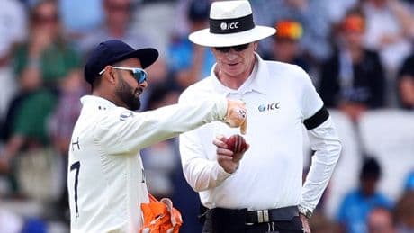 Rishabh Pant reprimanded for umpire dissent during England Test