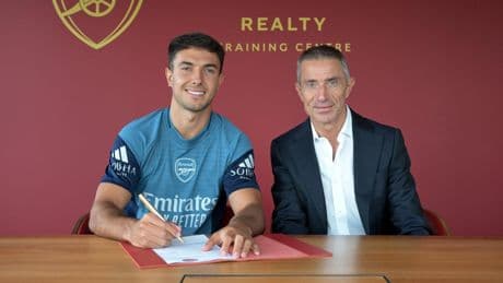 El Arsenal hace oficial la incorporación de Martin Zubimendi
