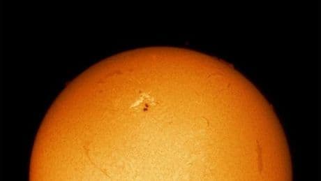 L’immagine di un’eruzione solare immortalata in diretta dall’Osservatorio astronomico del Righi | Foto