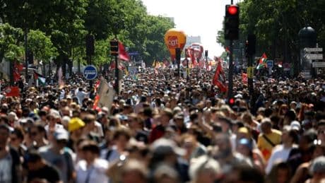 1er-Mai: la CGT revendique plus de 250.000 manifestants en France