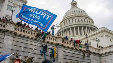 US Capitol rioter who smashed Speaker's Lobby door charged with burglary in Virginia