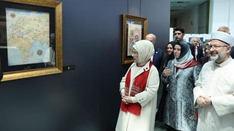 Emine Erdoğan, 'Uluslararası İslam Sanatları Fuarı'na katıldı