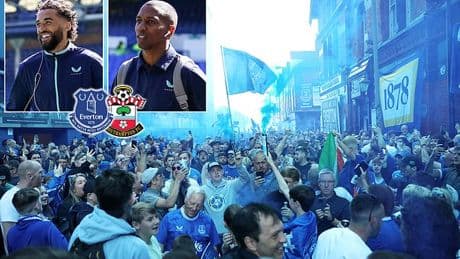 Everton vs Southampton - Premier League: Live score and updates as Goodison Park farewell is hit by last-minute change with David Moyes naming final team to play at iconic ground