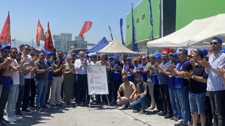 Gübretaş işçilerine EMEP’ten ziyaret:  ‘İşçiye sabır, patrona peşkeş’ devri bitti