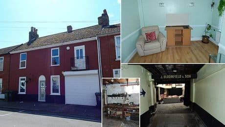 Is it a house or a maze? Quirky terrace with more than 20 ROOMS going under the hammer next month