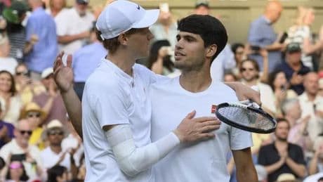 Jannik Sinner and Carlos Alcaraz’s ice bath chat as Wimbledon stars proven spot on