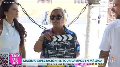 Carmen Borrego dirige 'Borrego Films', el reportaje protagonizado por ella, su hijo y su nueva nuera