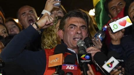 Bolivia tendrá una inédita segunda vuelta entre dos candidatos de la oposición: la izquierda deja el poder