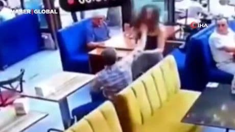 Ankara'da kadın garsona tokat atan müşteri hayatının dersini böyle aldı