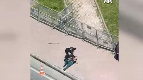 İsrail'in İstanbul Başkonsolosluğu önünde silah sesleri