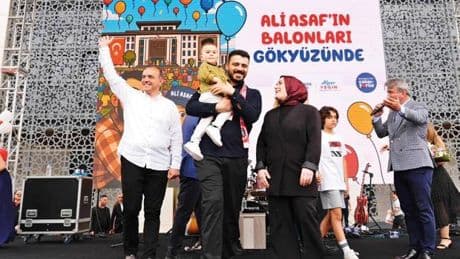 Ali Asaf için mutluluktan havaya uçtuk