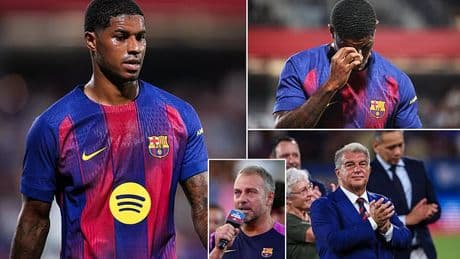 Marcus Rashford's LaLiga future is decided as Barcelona finally announce squad list for the new season - after club chiefs 'took emergency financial action' amid player registration crisis