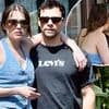 PICTURED: 'Smitten' Aimee Lou Wood seen passionately embracing Happy Valley star Adam Long as 'new couple' cuddle up on coffee date