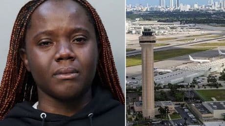 Tourist 'grabs crying boy from his mother and refuses to hand him back' at airport