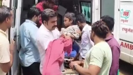 7 Children Are Killed in School Roof Collapse in India