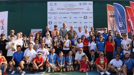 Bursa'da Pickleball heyecanı sona erdi!