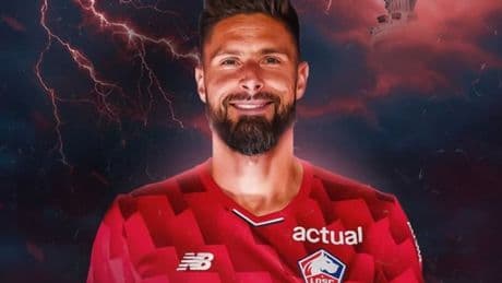 Olivier Giroud signe à Lille, la Ligue 1 retrouve le meilleur buteur de l'histoire des Bleus