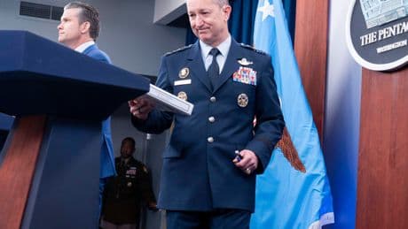 General Caine Faces a First Test Under Trump With Iran Strike Remarks