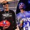 How Snoop Dogg revealed which AFL team he barracks for almost a DECADE ago - as footy fans are divided over his gig at this year's grand final