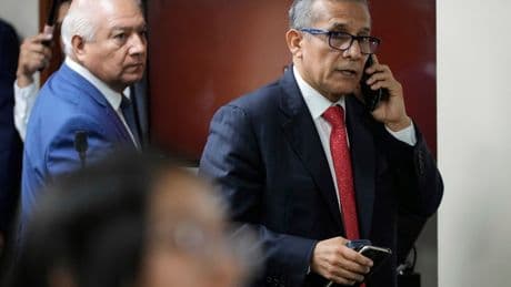 Peruvian court sentences former President Humala and wife to 15 years for money laundering