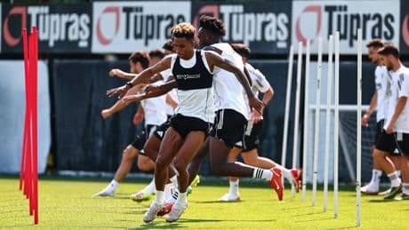 Beşiktaş, Shakhtar Donetsk maçı hazırlıklarını sürdürüyor